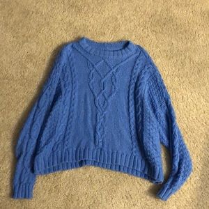 Aerie blue sweater